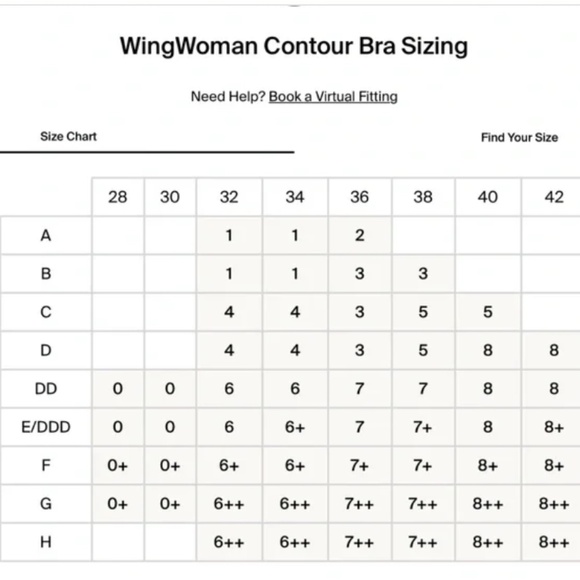 Knix Wingwoman Contour Bra Sz 7++ in Nude 2 - Picture 6 of 6